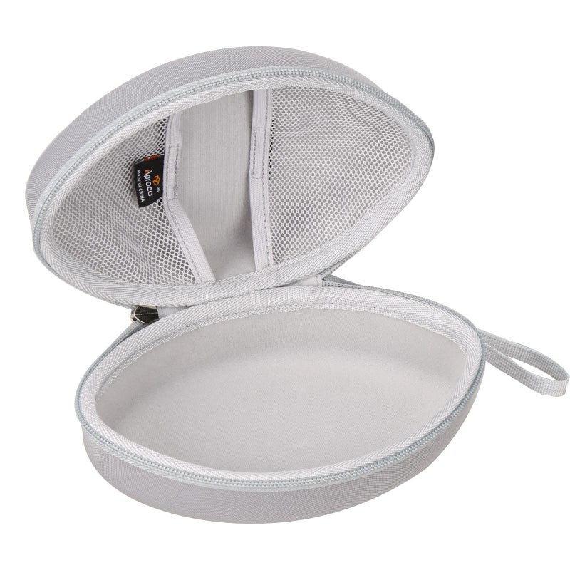 Aproca Hard Travel Storage Case, for AILIHEN C8 / Artix CL750 / ELECDER i39 Headphones Folding Lightweight Headset (Grey) - Image 2